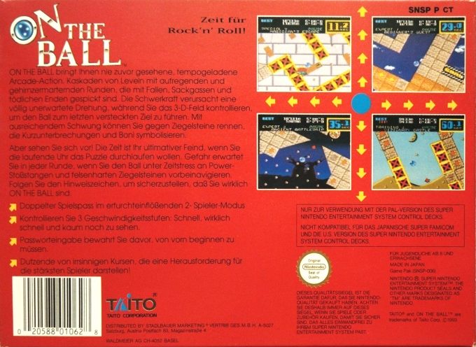 On the Ball dos