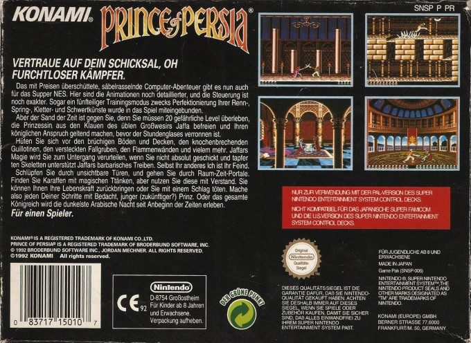 Prince of Persia dos