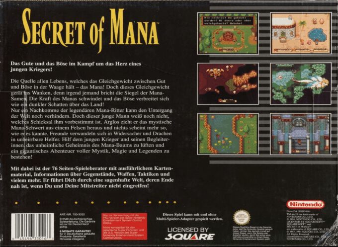 Secret of Mana dos