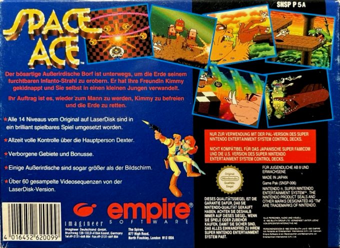 Space Ace dos