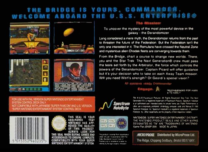 Star Trek: The Next Generation: Future's Past dos