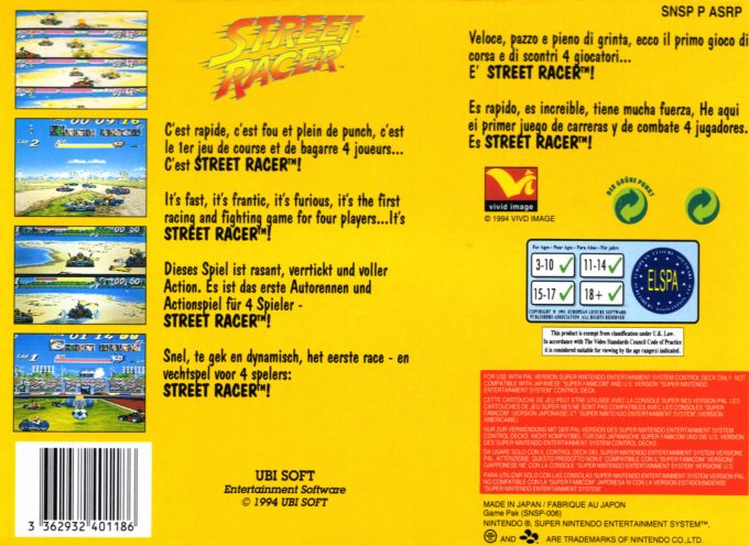 Street Racer dos