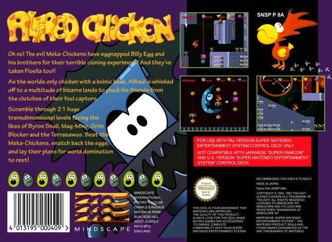 Super Alfred Chicken dos