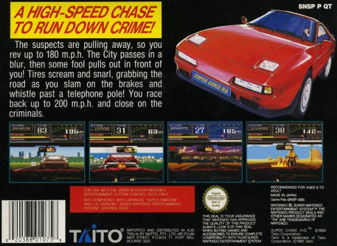 Super Chase H.Q. dos