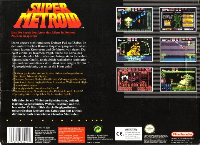 Super Metroid dos
