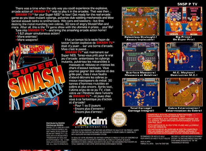 Super Smash T.V. dos