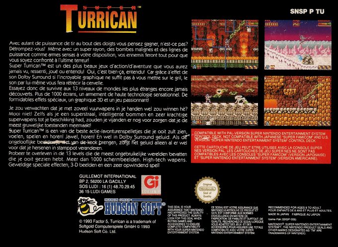 Super Turrican dos