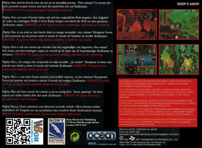 The Adventures of Mighty Max dos