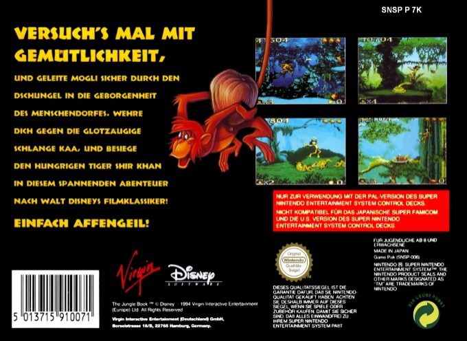The Jungle Book dos