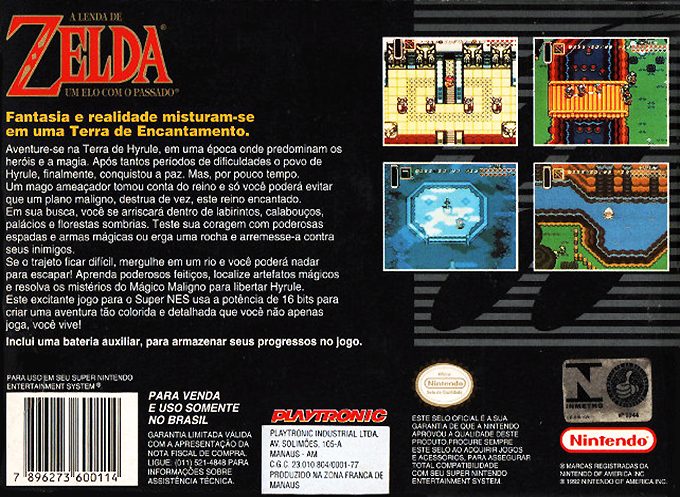 The Legend of Zelda : A Link to the Past dos