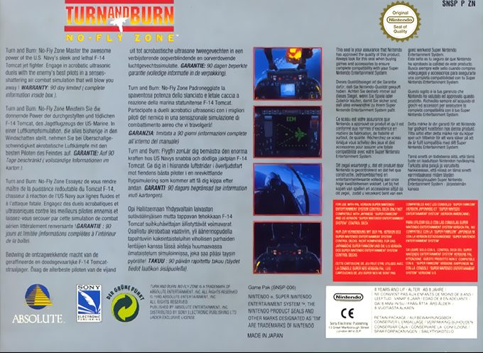 Turn and Burn : No-Fly Zone dos