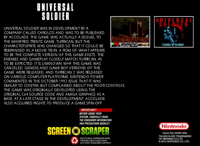 Universal Soldier dos