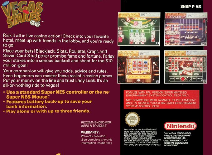 Vegas Stakes dos