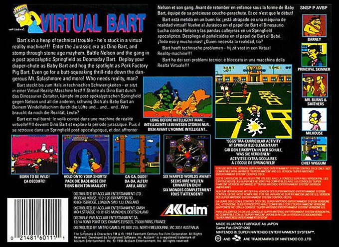 Virtual Bart dos