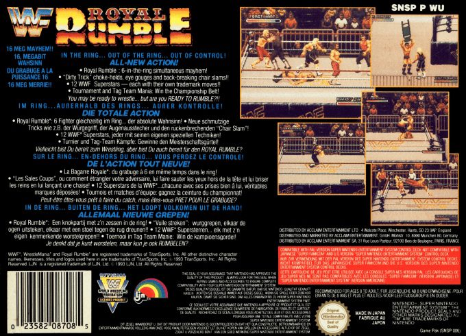 WWF Royal Rumble dos