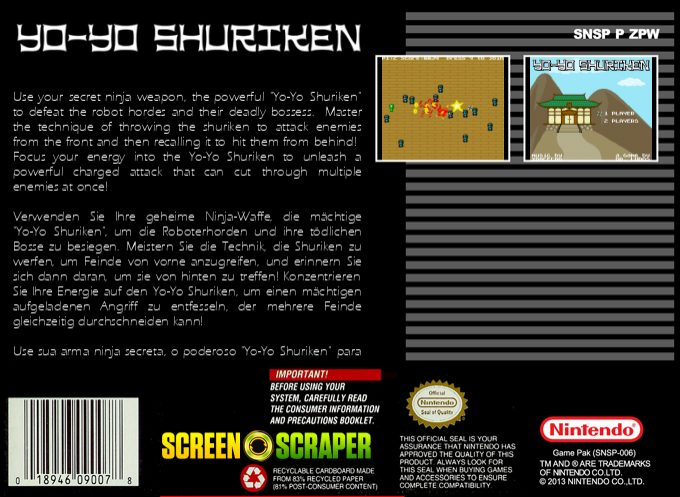Yo-Yo Shuriken - Dos