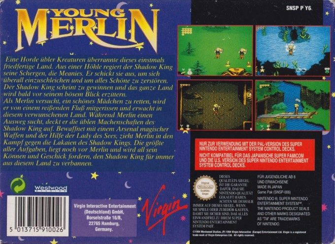 Young Merlin dos