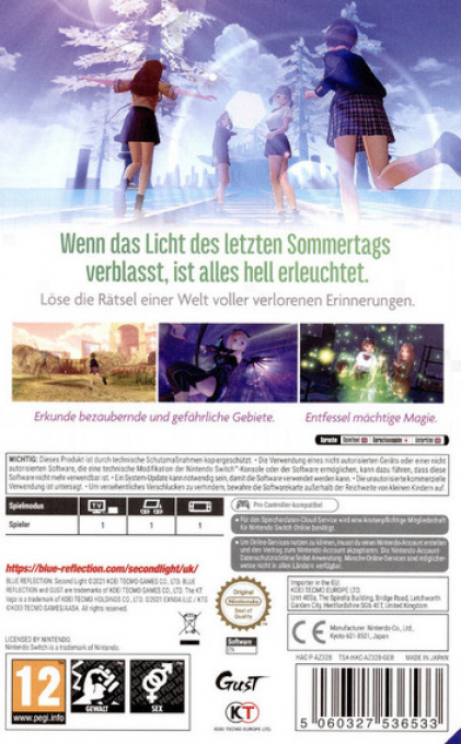 Blue Reflection : Second Light - Dos