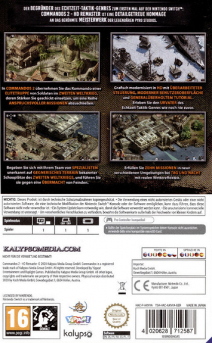 Commandos 2 - HD Remaster - Dos