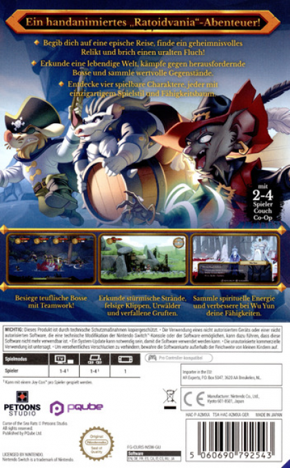 Curse of the Sea Rats - Dos