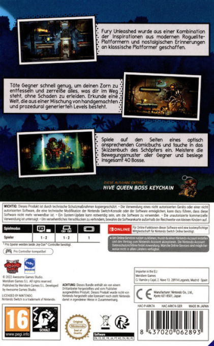 Fury Unleashed - Bang!! Edition - Dos