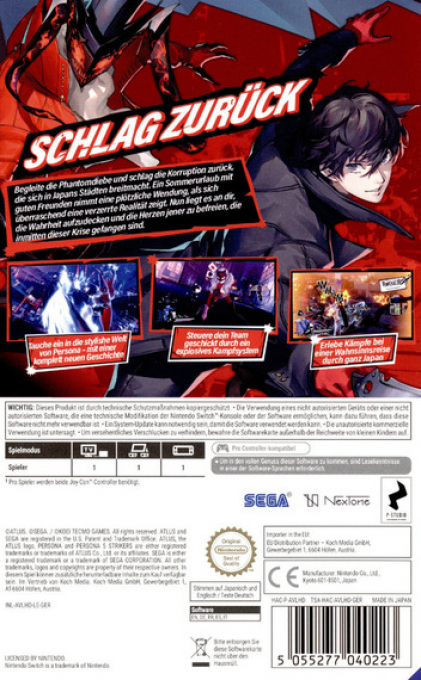 Persona 5 Strikers - Dos