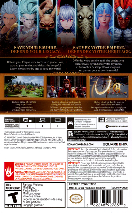 Romancing SaGa 2 : Revenge of the Seven - Dos