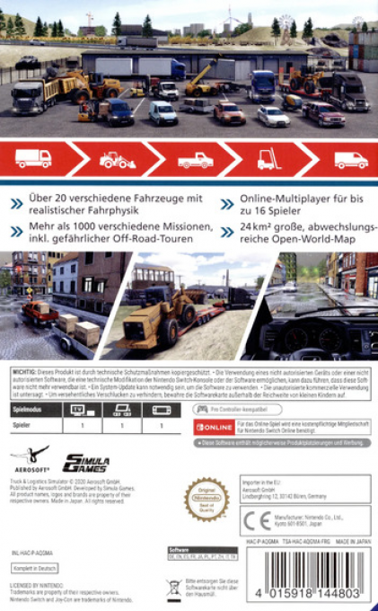 Truck & Logistics Simulator - Dos