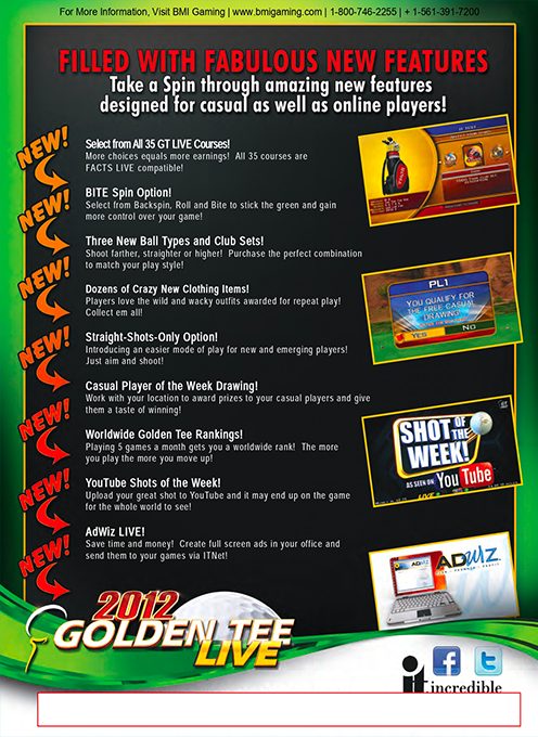 Golden Tee Live 2012 dos