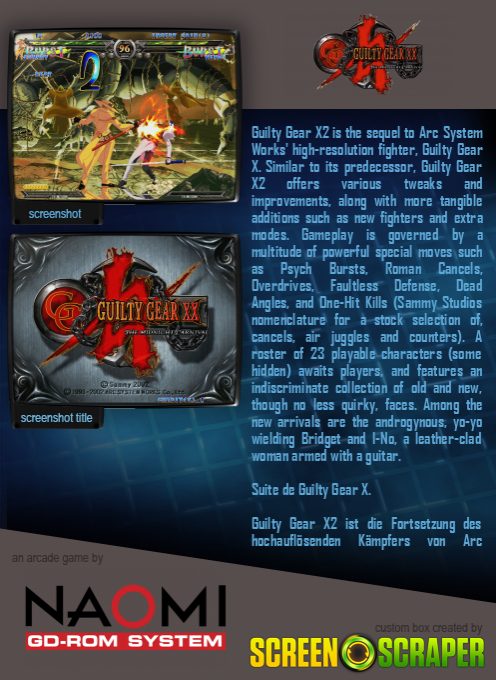 Guilty Gear Xx - Dos
