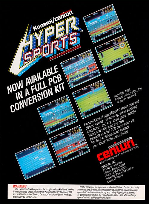 Hyper Sports - Dos