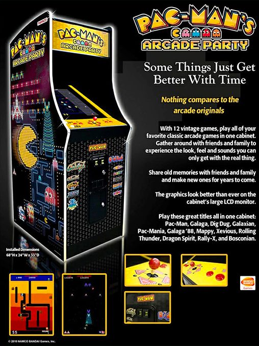 Pac-Man's Arcade Party