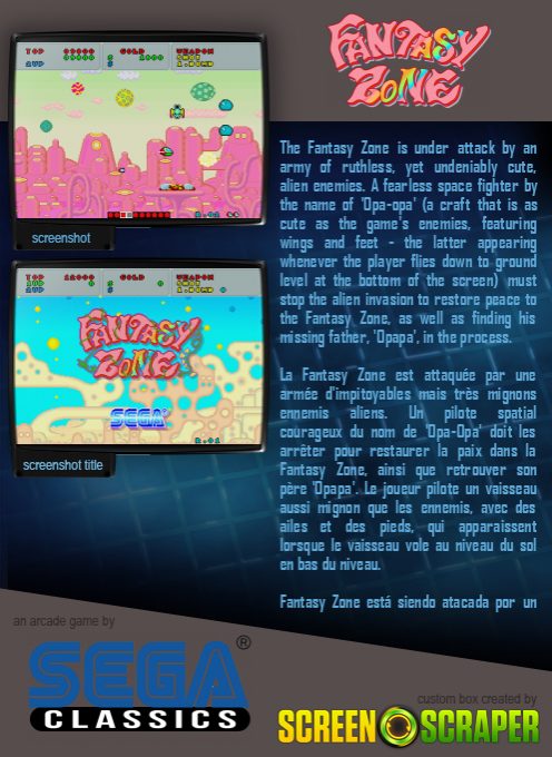 Fantasy Zone dos