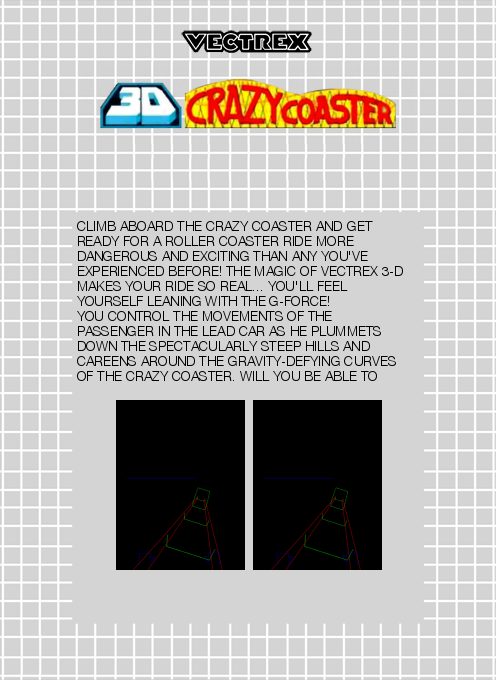 3D Crazy Coaster - Dos
