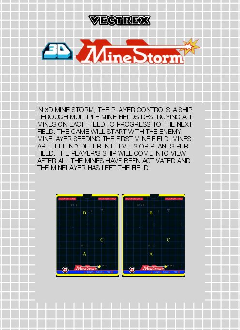 3D Mine Storm - Dos