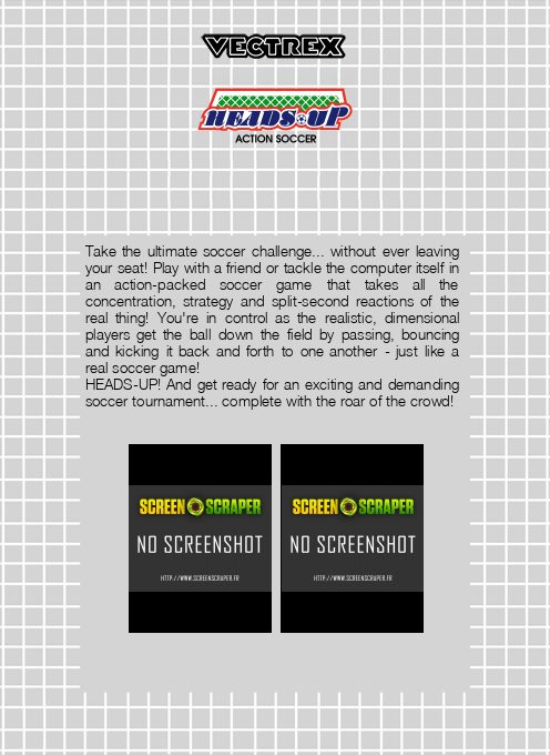 Heads-Up: Action Soccer - Dos