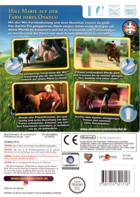 Alexandra Ledermann: Le Haras de la Vallée - Dos