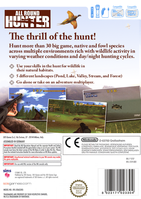 All Round Hunter - Dos