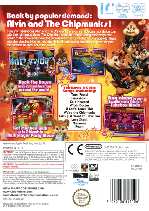 Alvin and the Chipmunks : The Squeakquel - Dos