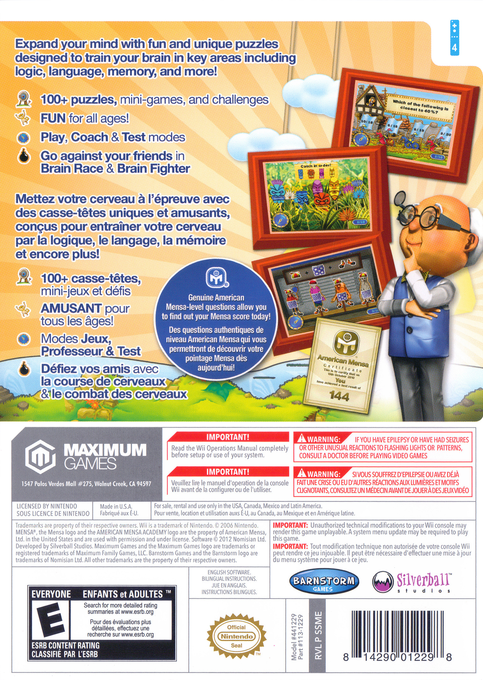 American Mensa Academy - Dos