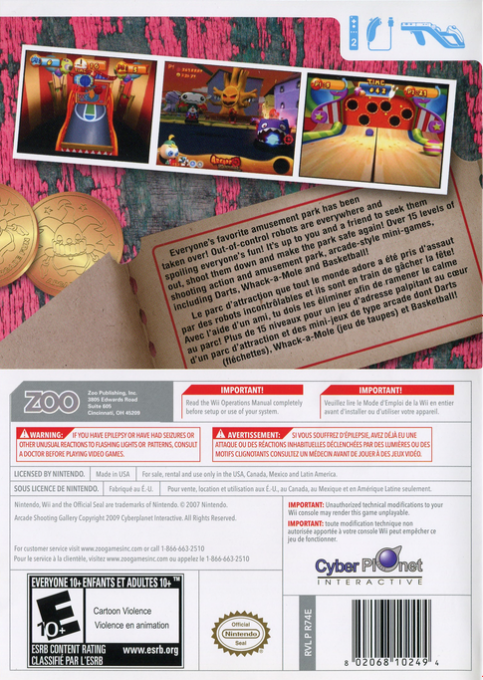 Arcade Shooting Gallery - Dos