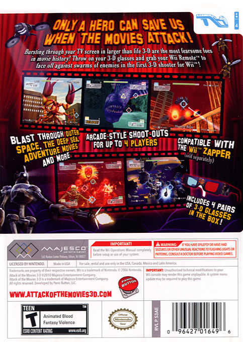 Attack of the Movies 3D - Dos