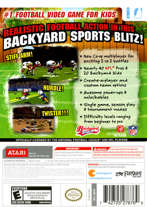 Backyard Football '09 - Dos