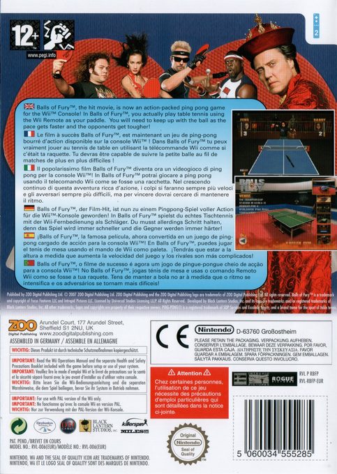 Balls Of Fury dos