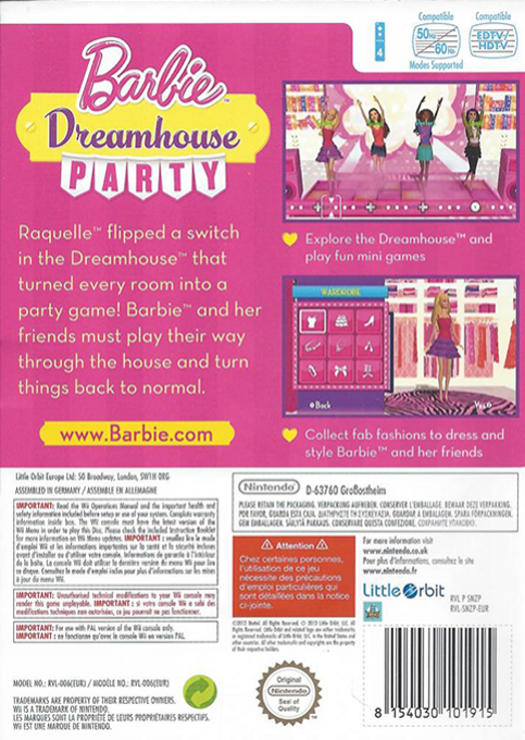 Barbie Dreamhouse Party - Dos
