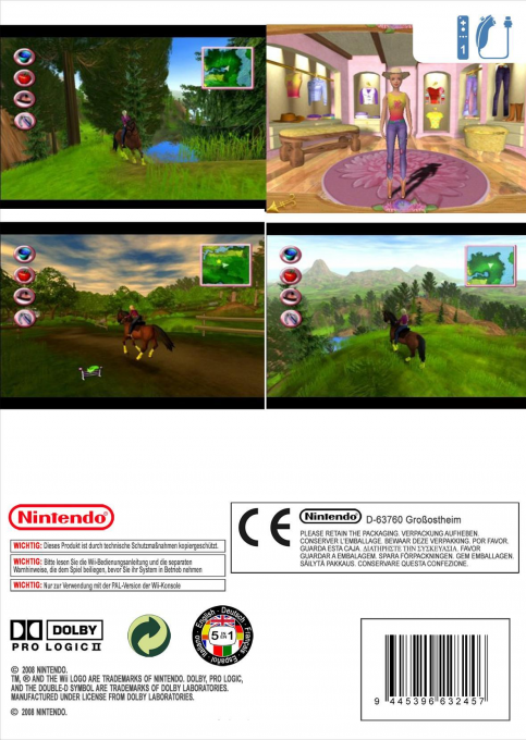 Barbie Horse Adventures : Riding Camp - Dos