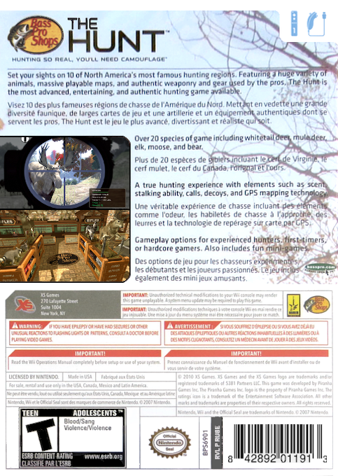 Bass Pro Shops : The Hunt - Dos