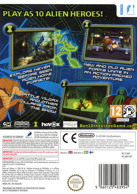 Ben 10 : Alien Force : Vilgax Attacks - Dos