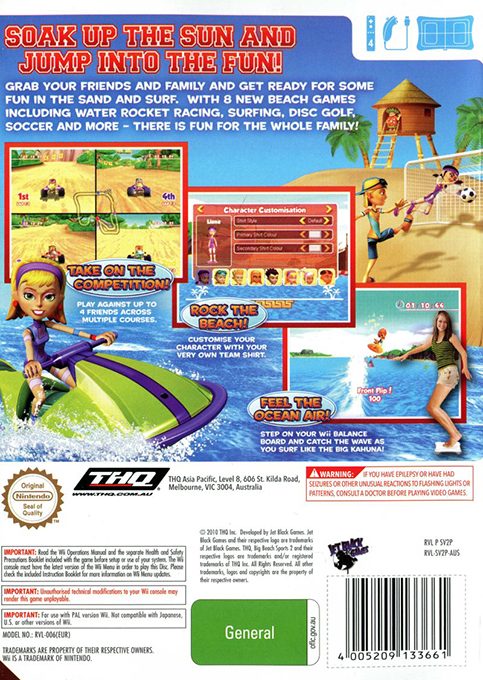 Big Beach Sports 2 dos