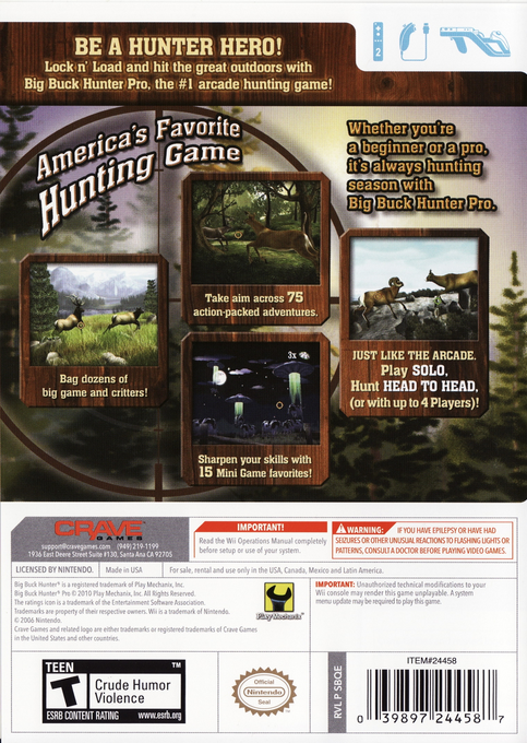 Big Buck Hunter Pro - Dos